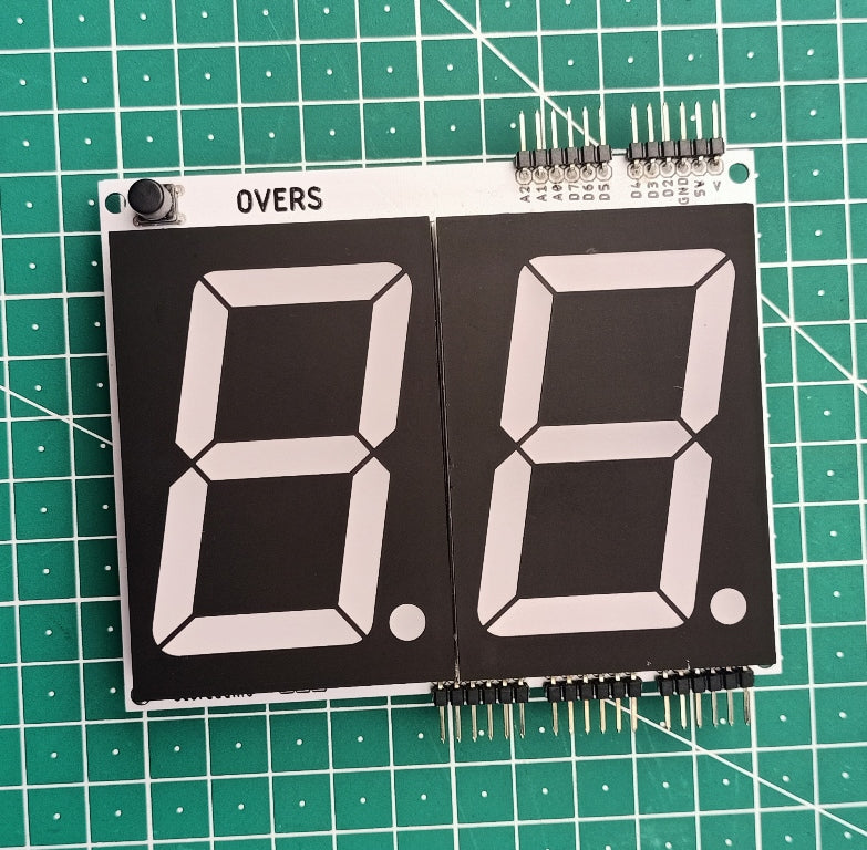 SCORE-C Basic Cricket Scoreboard With 2.3″ displays