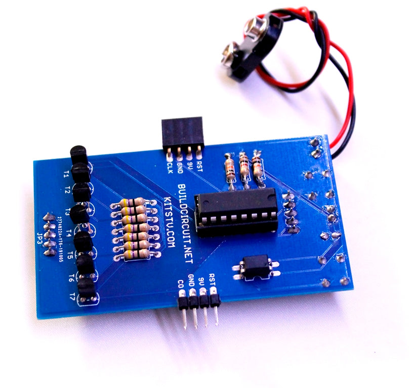 2.3″ common cathode seven segment display driver
