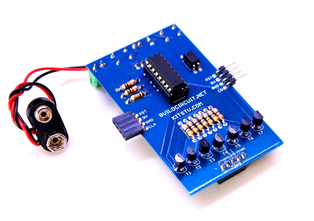 2.3″ common cathode seven segment display driver