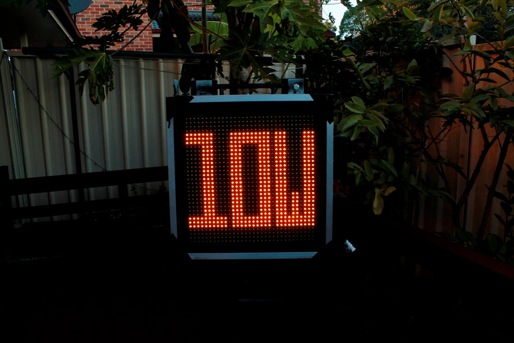 DIY Cricket Scoreboard 32cmx32cm(12.60 in x 12.60 in or 1.05 ft. x 1.05 ft.): SCOREDUINO with Live Score Updates Bluetooth Android Operated