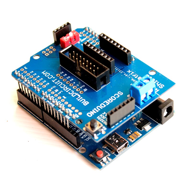 Arduino UNO Shield DIY Kit Components For RGB LED Matrix P10 and P6 displays