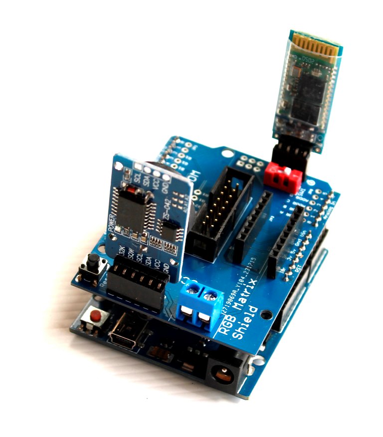 Arduino UNO Shield DIY Kit Components For RGB LED Matrix P10 and P6 displays