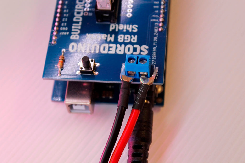 Arduino Mega Shield DIY Kit Components For RGB LED matrix P10 and P6 displays
