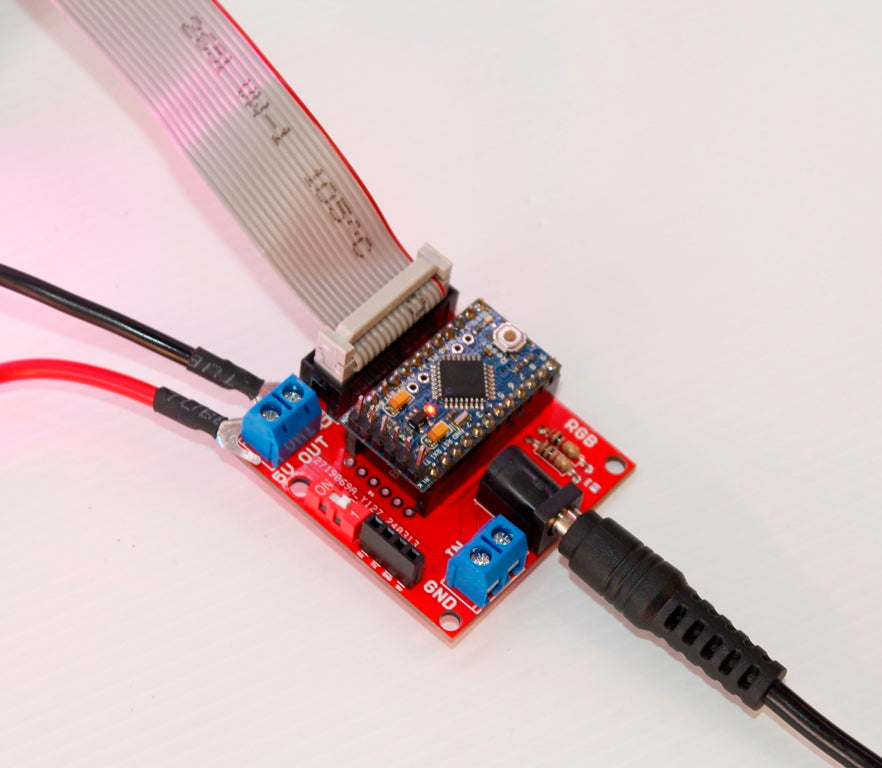 P10 and P6 RGB LED matrix display Controller using Clone Arduino Pro Mini