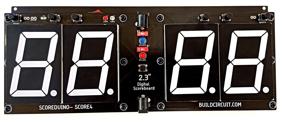 2.3 inches SCORE4- Digital Scoreboard with 2.3″ displays