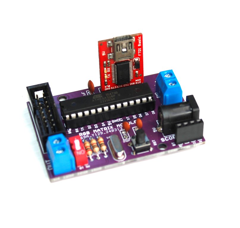 P10 and P6 RGB LED matrix display Controller Arduino based Scoreboard Scoreduino DMD module