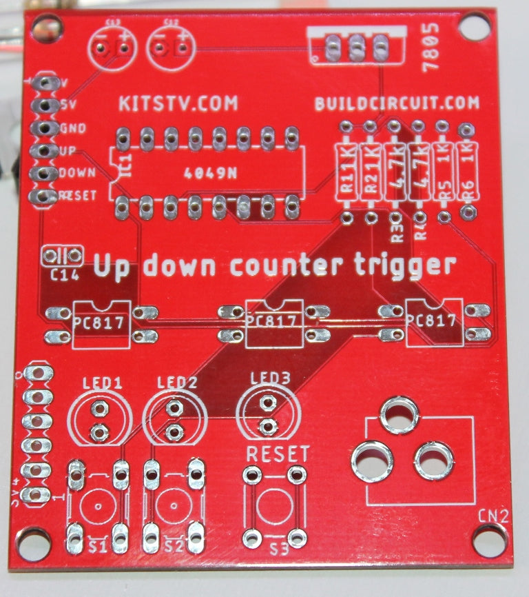 Basic trigger module for up down Scoreduino counters