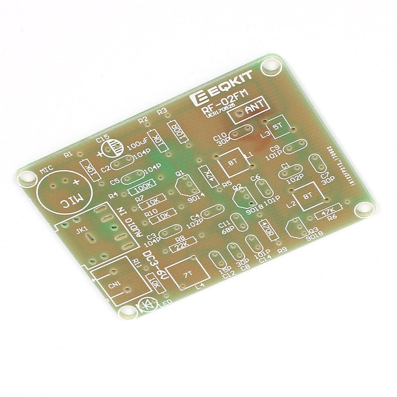 Build Your Own Long-Range FM Transmitter: DIY Project with 3 Transistors and 3 Inductors