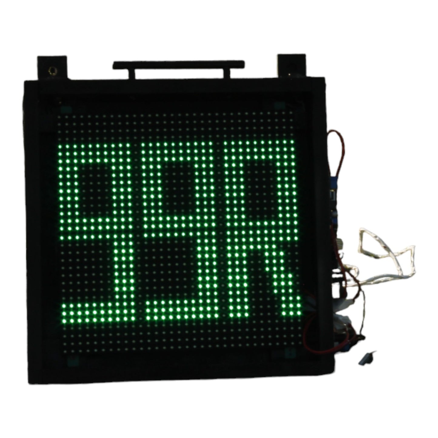 DIY Cricket Scoreboard 32cmx32cm(12.60 in x 12.60 in or 1.05 ft. x 1.05 ft.): SCOREDUINO with Live Score Updates Bluetooth Android Operated
