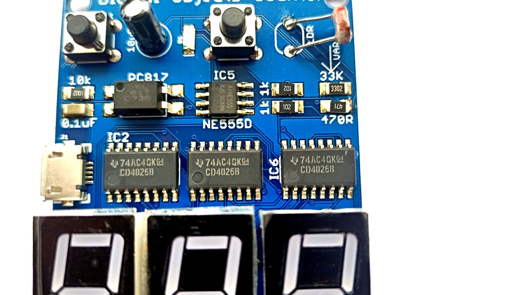 3 Digits Digital Objects Counter- SMD