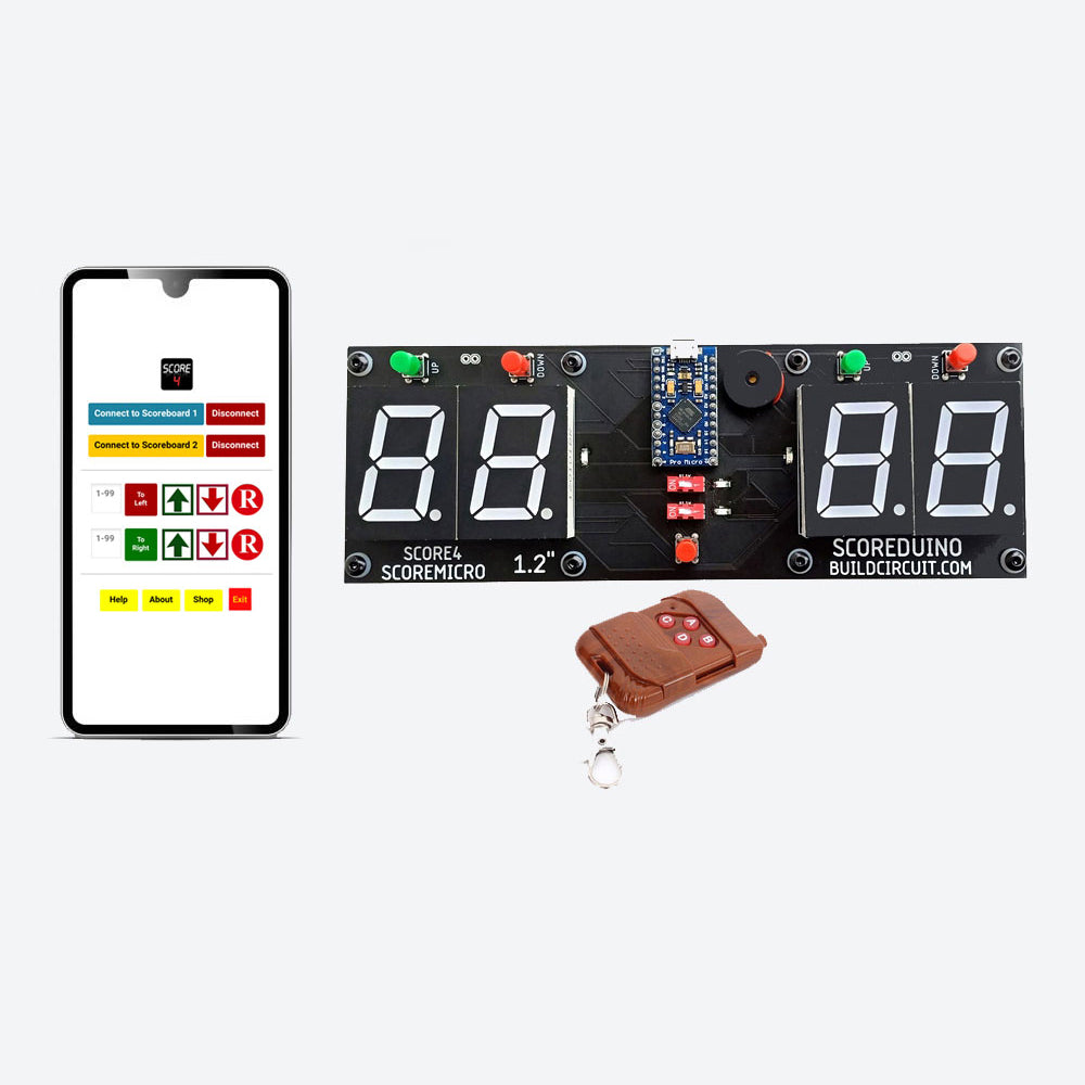 SCORE4- SCOREMICRO using Leonardo Pro Micro