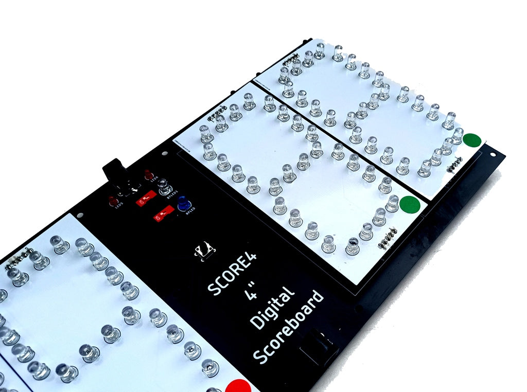 SCORE4- DIY Digital Scoreboard With 4 digits LED displays