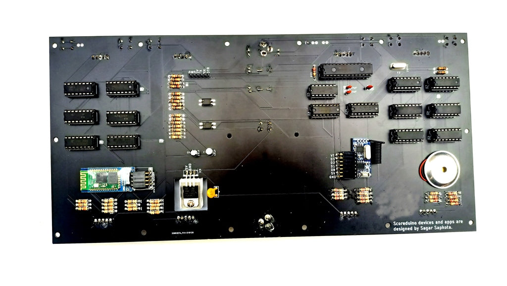 SCORE4- DIY Digital Scoreboard With 4 digits LED displays