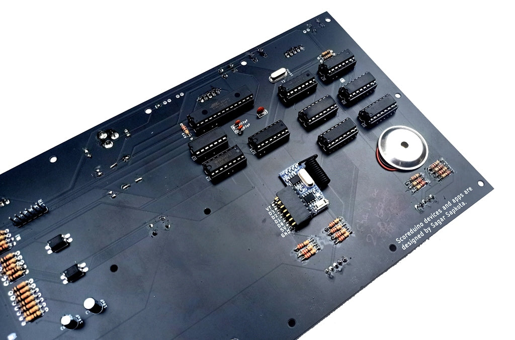 SCORE4- DIY Digital Scoreboard With 4 digits LED displays