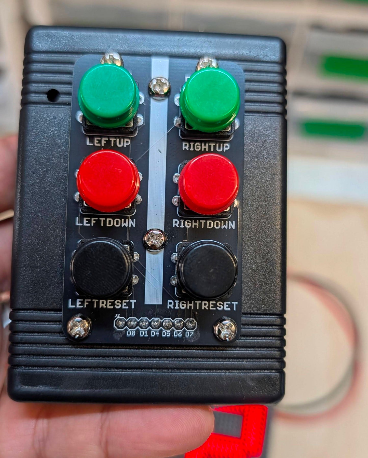 Double / Single Sided ESP32 RGB INDOOR Digital Scoreboard with ENCLOSURE- Shuffleboard Scoreboard