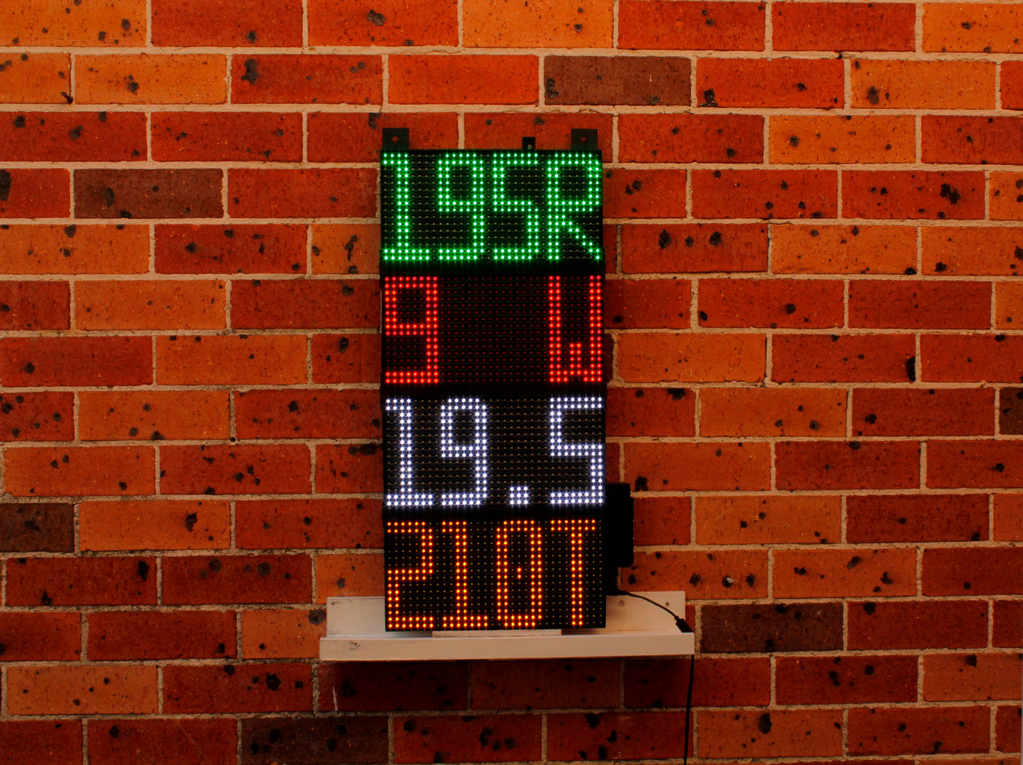Portable Digital Cricket Scoreboard – 4-Display Outdoor P10 LED Scoreboard with WiFi & Remote Control