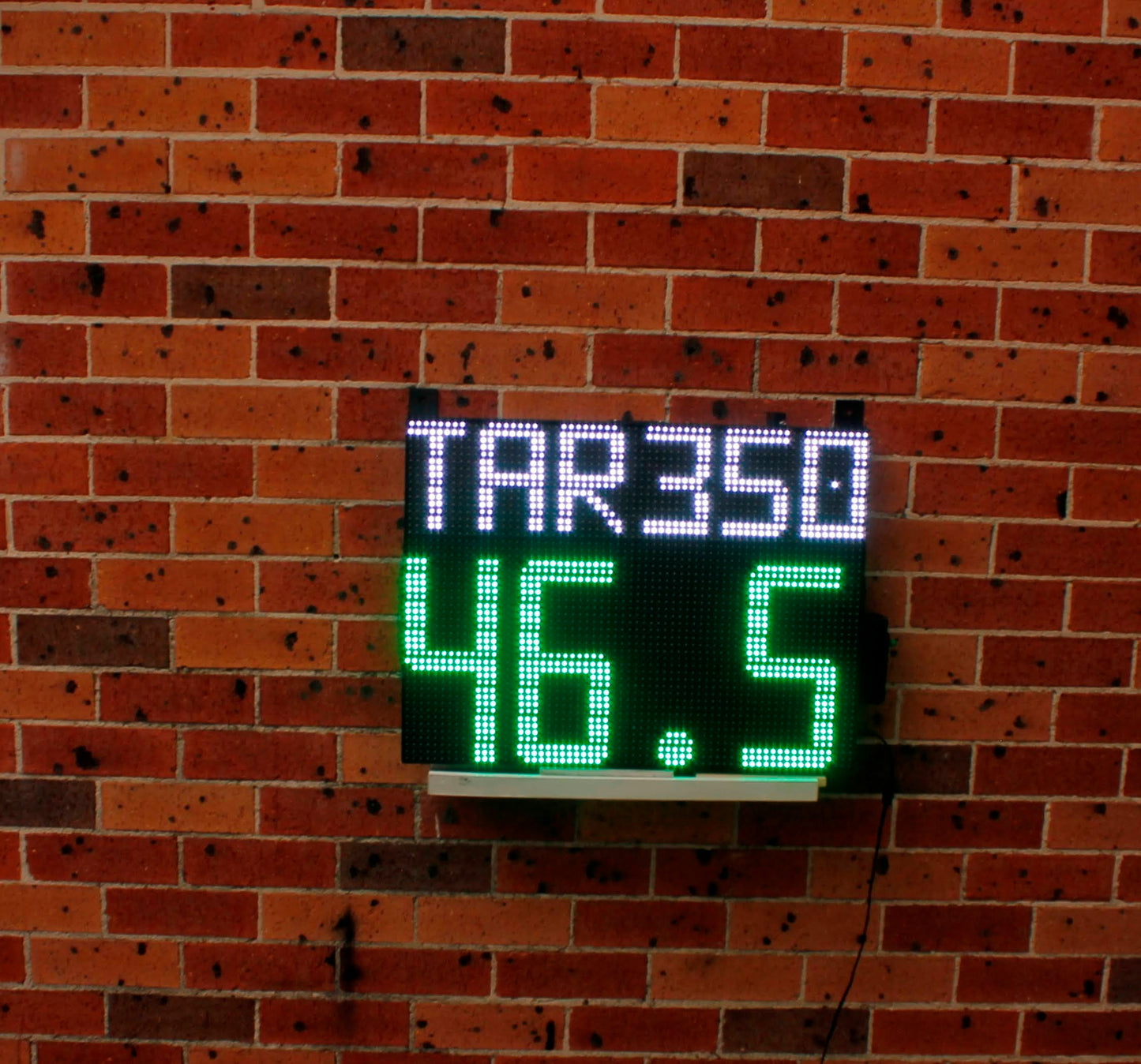 64cmx48cm Digital Cricket Scoreboard with Runs, Wickets, Overs and Target