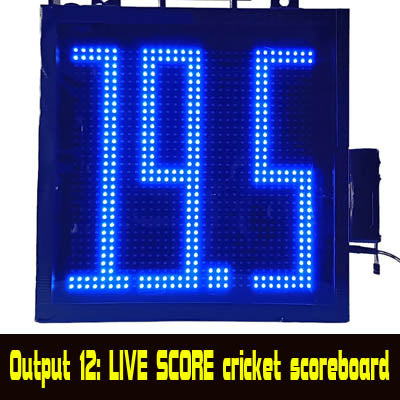 Scoreduino Scoreboard P10 Mono/single color DMD module for 27 types of digital scoreboards includes Bluetooth moduleHS 8542.31.00