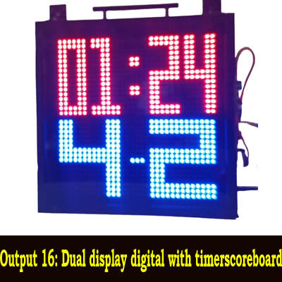 Scoreduino Scoreboard P10 Mono/single color DMD module for 27 types of digital scoreboards includes Bluetooth moduleHS 8542.31.00