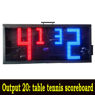 Scoreduino Scoreboard P10 Mono/single color DMD module for 27 types of digital scoreboards includes Bluetooth moduleHS 8542.31.00