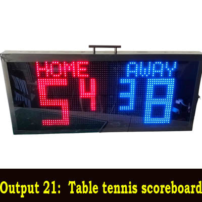 Scoreduino Scoreboard P10 Mono/single color DMD module for 27 types of digital scoreboards includes Bluetooth moduleHS 8542.31.00