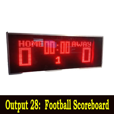 Scoreduino Scoreboard P10 Mono/single color DMD module for 27 types of digital scoreboards includes Bluetooth moduleHS 8542.31.00