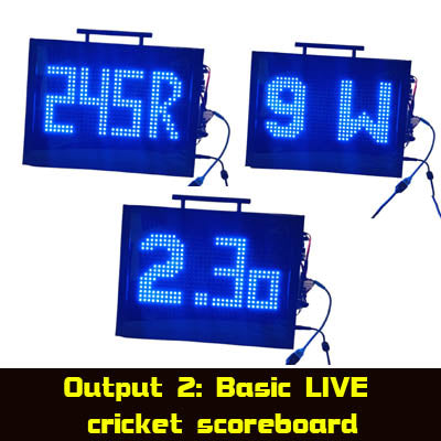 Scoreduino Scoreboard P10 Mono/single color DMD module for 27 types of digital scoreboards includes Bluetooth moduleHS 8542.31.00