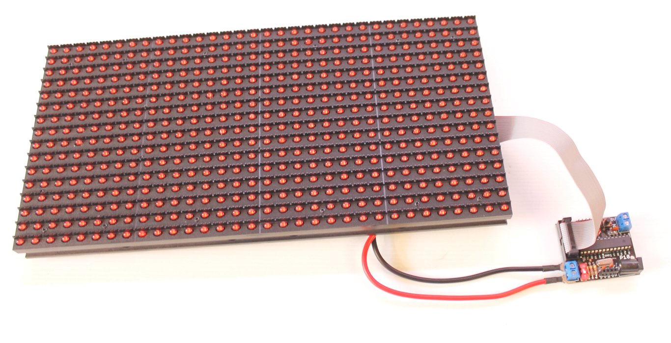 Scoreduino Scoreboard P10 Mono/single color DMD module for 27 types of digital scoreboards includes Bluetooth moduleHS 8542.31.00