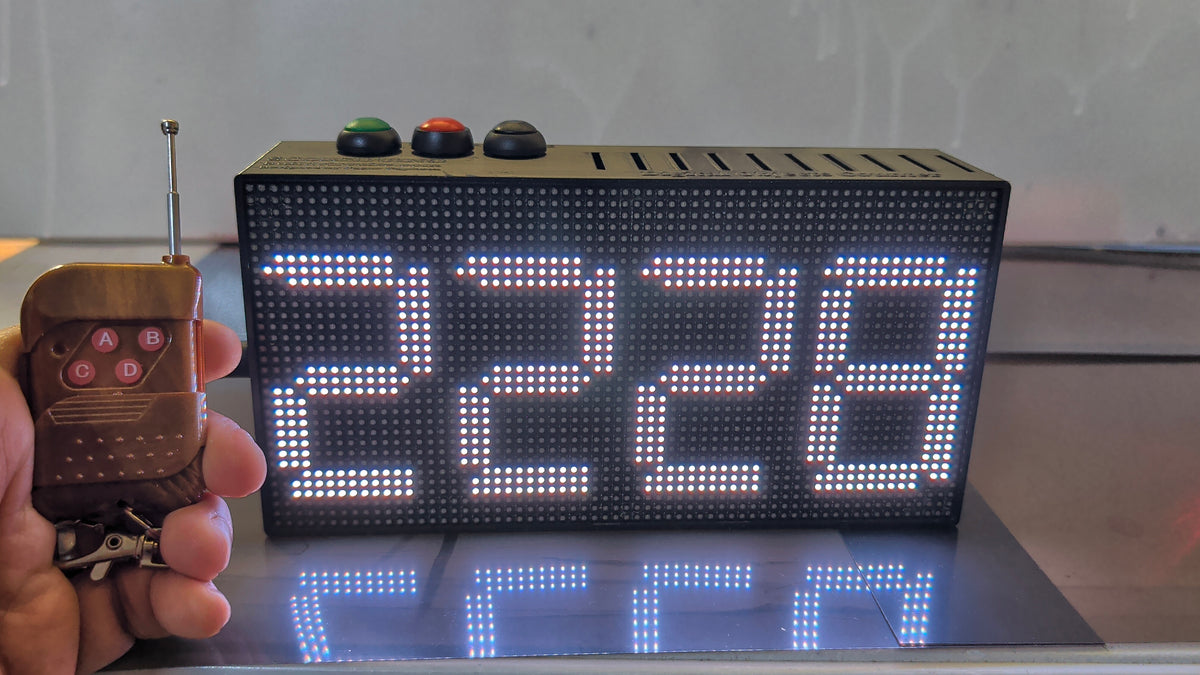4 digits UP/Down Counter with 433Mhz RF Remote Control- 192mmx96mm