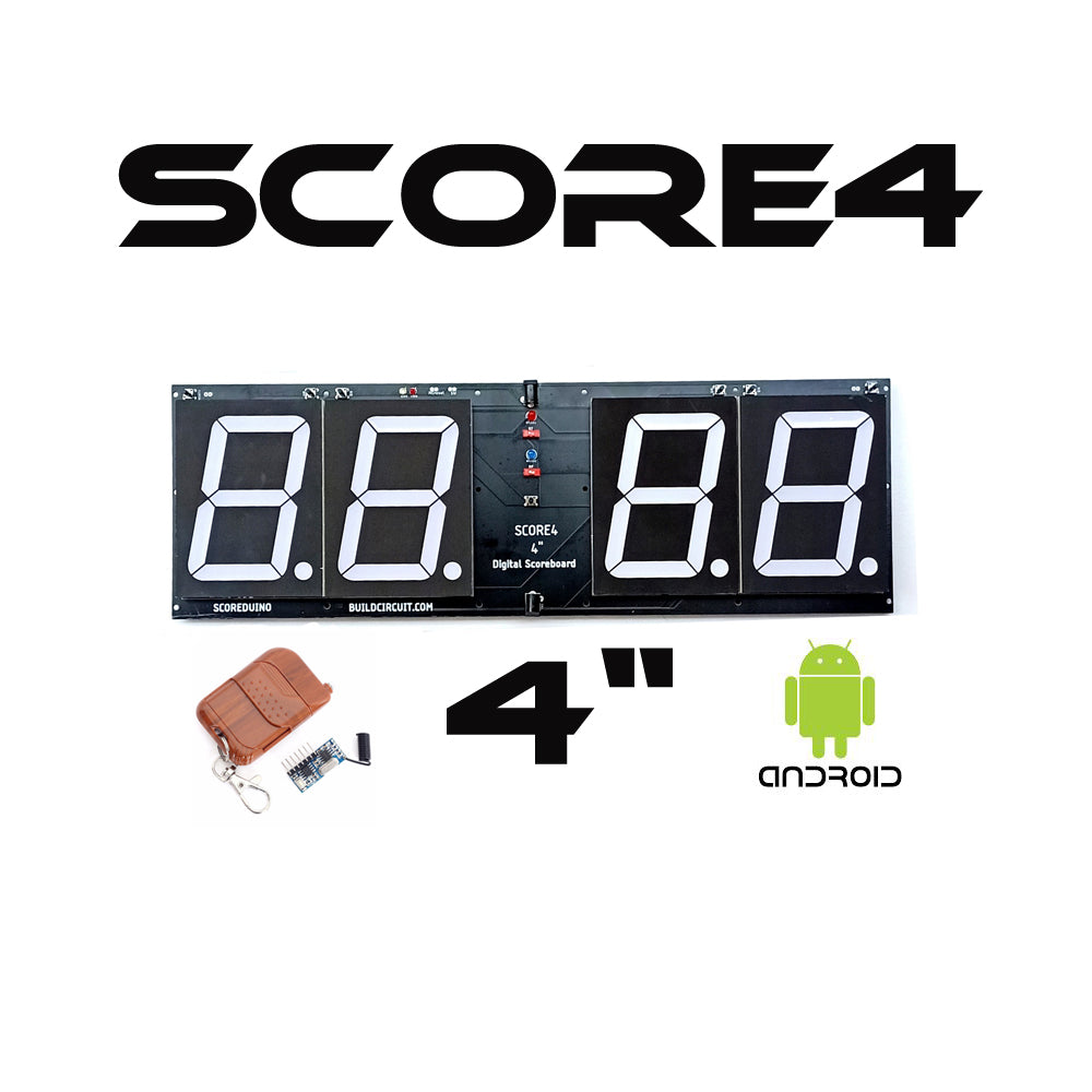 4 inches SCORE4- Digital Scoreboard with 4″ displays