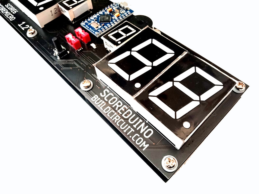 SCORE6- SCOREMICRO 1.2" Table Tennis Ping Pong Scoreboard using Leonardo Pro Micro