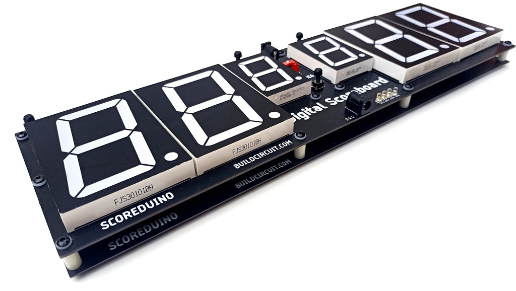 SCORE6- Large Table Tennis Ping Pong Scoreboard With 6 Displays