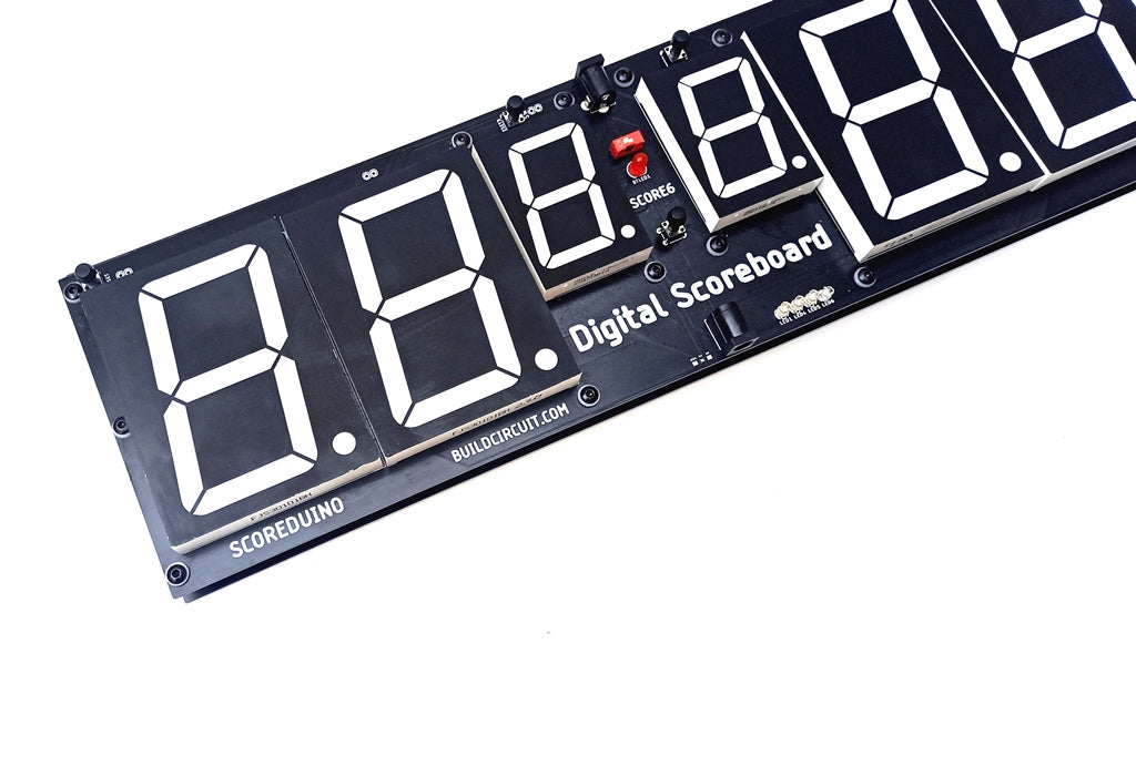 SCORE6- Large Table Tennis Ping Pong Scoreboard With 6 Displays