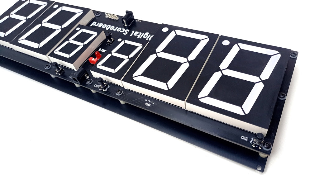 SCORE6- Large Table Tennis Ping Pong Scoreboard With 6 Displays