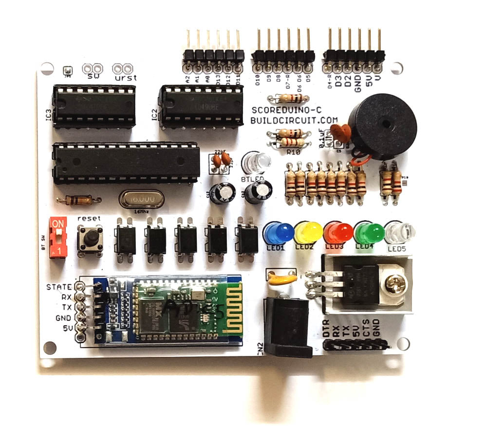 SCORE-C Basic Cricket Scoreboard With 2.3″ displays