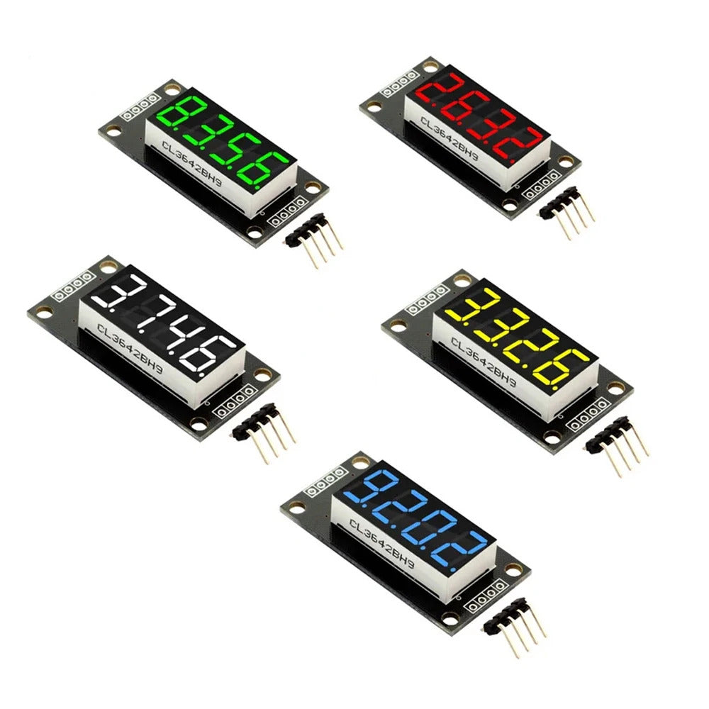 4 Bit 8-Segment Digital Tube LED Display Module /w Clock TM1637 for Arduino