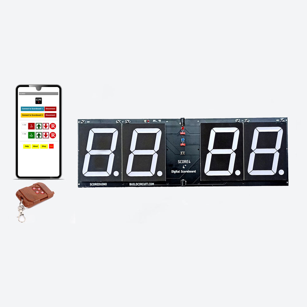 4 inches SCORE4- Digital Scoreboard with 4″ displays