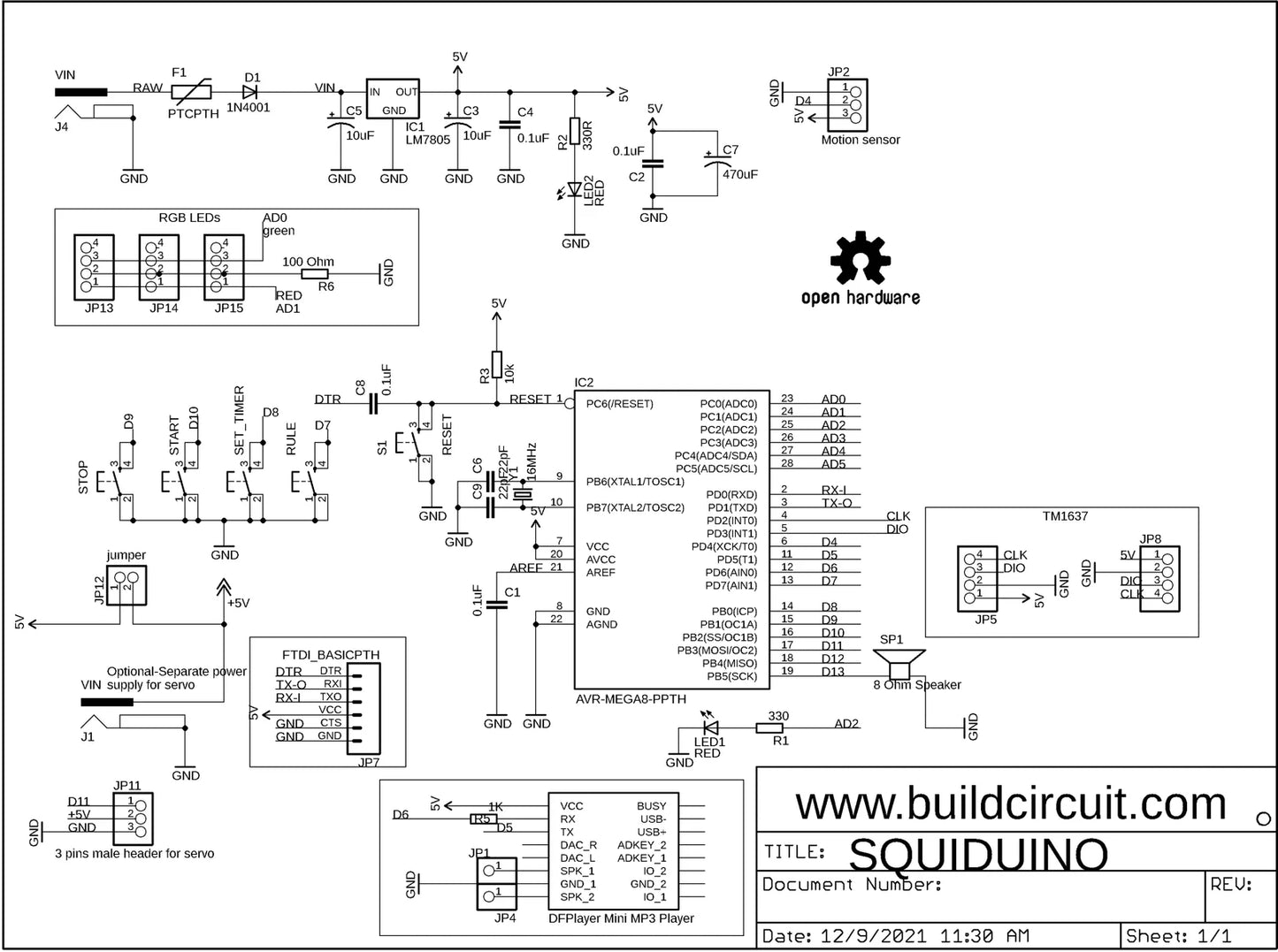 SQUIDUINO- Arduino based SQUID GAME- RED LIGHT GREEN LIGHT