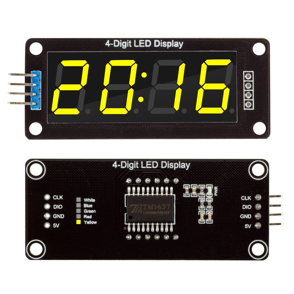0.56 inch TM1637 Seven Segments Display Module for Arduino