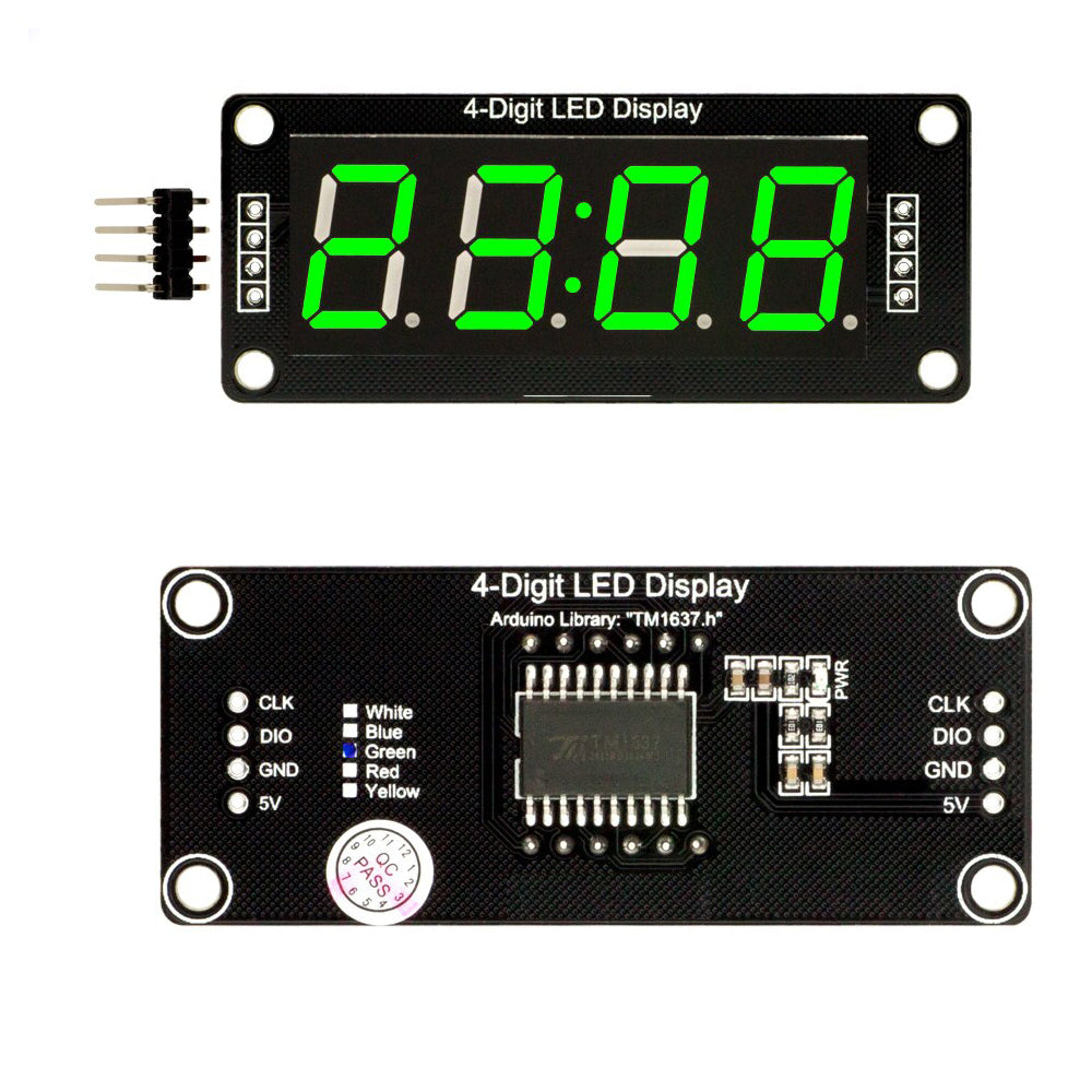 0.56 inch TM1637 Seven Segments Display Module for Arduino