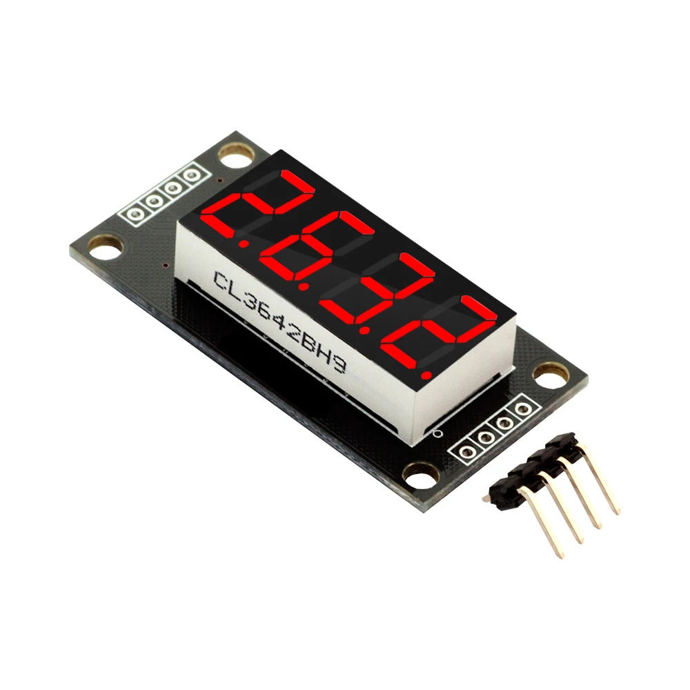 4 Bit 8-Segment Digital Tube LED Display Module /w Clock TM1637 for Arduino
