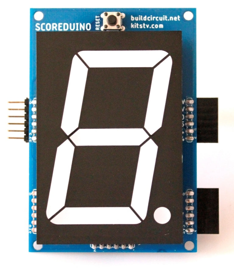 2.3" Common Anode Seven Segment Display Driver