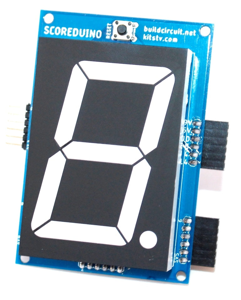 2.3" Common Anode Seven Segment Display Driver