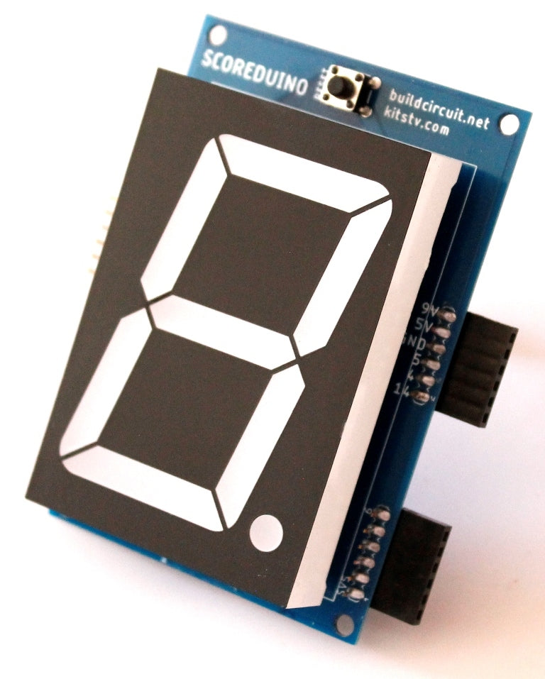 2.3" Common Anode Seven Segment Display Driver