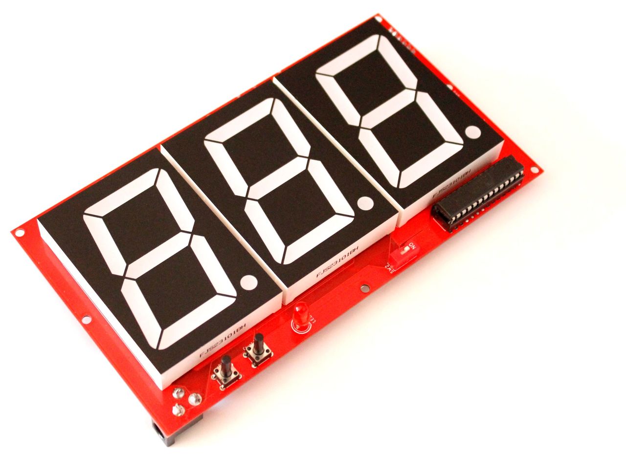 SCORE3A- 2.3" Bluetooth and RF controlled 3 digits up and down counter