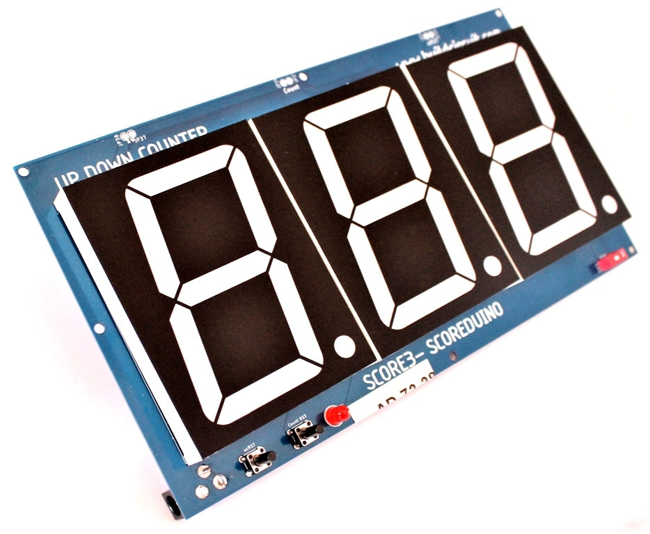 SCORE3B- 3" Bluetooth and RF controlled 3 digits up and down counter