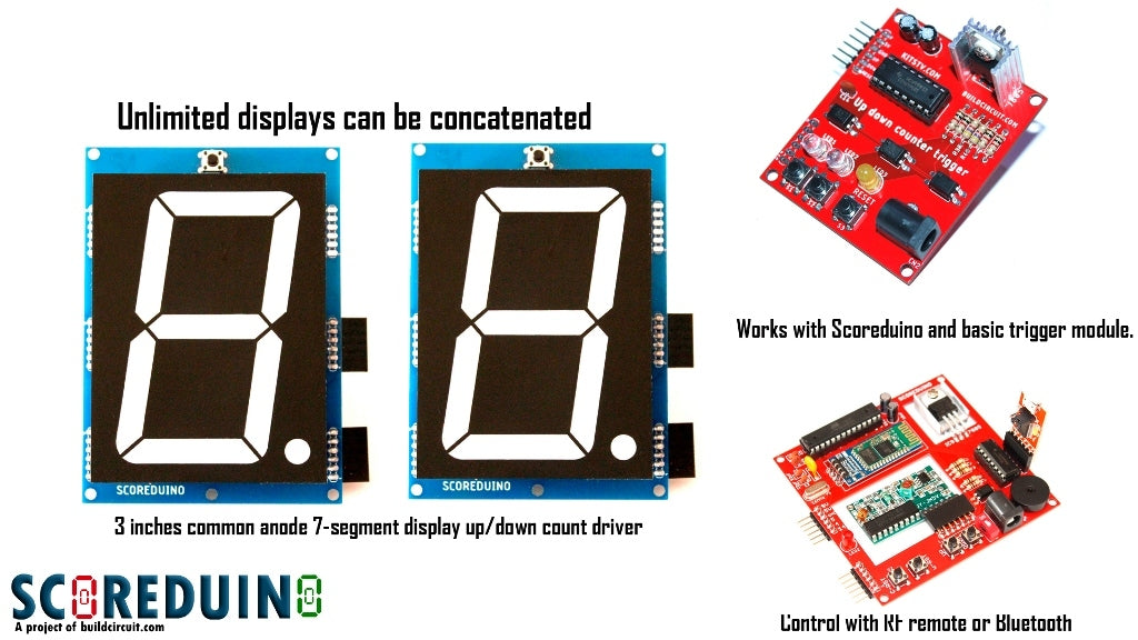 3" Common Anode Seven Segment Display Driver