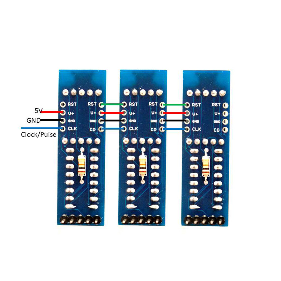 CD4026- 1 digit up counter module