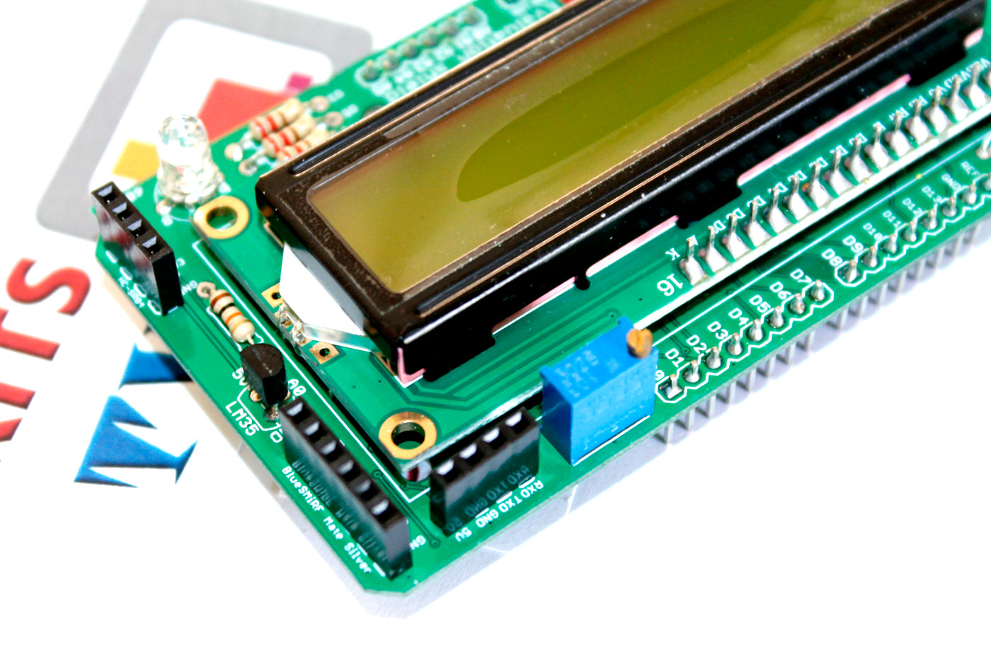 LCD Shield For Arduino-Bluetooth Android hobbyists