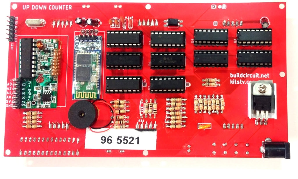 SCORE3A- 2.3" Bluetooth and RF controlled 3 digits up and down counter